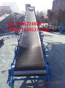 袋装粮食装卸车用皮带机与槽型玉米粒入仓输送机 金属带在装卸作业中的应用