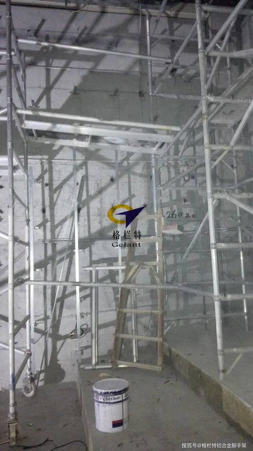 珠海铝合金脚手架使用及装卸金属带注意事项